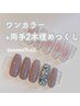 【ドライケア込☆】ワンカラー+両手2本埋めつくし