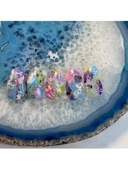 Mネイル 伏見店/haruka nail ×夏ネイル