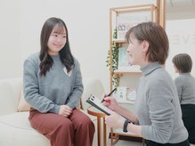 プレヴェール 神戸三宮/脱毛　カウンセリング風景