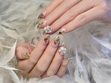 ツインズキュア(TwinsCure)/チップ長さだし/ラメグラ/アート