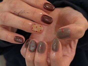 ネイルサロン ティフィン(tiffin)の写真/【キッズスペース有り】家事・育児で忙しいママさんも気軽にネイルを楽しめる♪綺麗でいたいを叶えるサロン