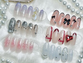 ラミア(Lamia)の写真/毎月変わるトレンド・季節感を取り入れた定額デザイン有り!シンプルから華やかなアートまで常時40種類以上!