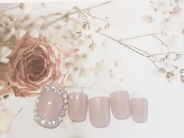 ☆フットネイルアート付￥8640～