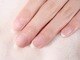 ネイルサロン ブランシュール(Nail Salon Blancheur)の写真/《深爪専用》爪悩みはケアで変えられる!美しい素の爪を目指す育爪ケア+クリアジェル¥6600※写真改善半年後
