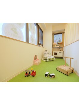お子様同伴OKのサロン