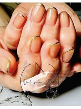 サング ネイル ビューティー アトリエ(suNg nail beauty atelier)/先端細フレンチで垢抜け◎