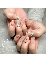 ティーネイルアンドアイラッシュ(tty)/10本コース（ドット）