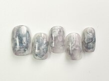 クレモアネイル 池袋西口店(CLEMORE NAIL)/寒色ニュアンス