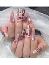 プティネイル 池袋(Puty Nail)/バレンタインネイル スカルプ