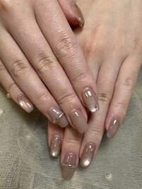 大人かわいい定額ネイル