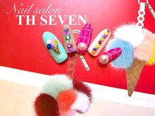 ネイルサロン ティーエイチセブン(Nail Salon TH SEVEN)/FENDIアイスクリーム