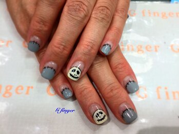 ジー フィンガー 千葉店(G)/ハロウィンネイル3