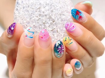 ネイルサロン スマイリー 古川橋店/持ち込みデザイン