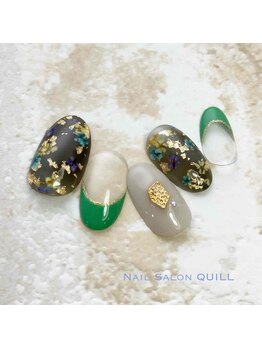 ネイルサロン クイル(QUILL)/5月グリーン(1)