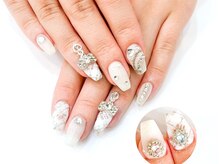 ネイルコレクション ピンク(Nail Collection Pink)/ジェル放題★チェック：リボン