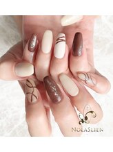 ノーラスリエン 銀座(NOLASLIEN)/チョコネイル　大人バレンタイン
