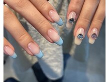 フリーズネイル 三宮店(FREE'S nail)/ハートフレンチネイル