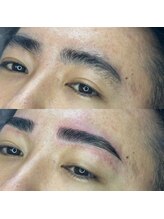 エイトブロウ 名古屋店(8BROW)/【メンズ眉毛】before after