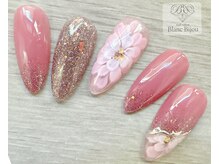 ブランビジュー(Blanc Bijou)/レイヤードフラワー