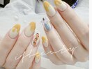 長さだし　・冬ネイル