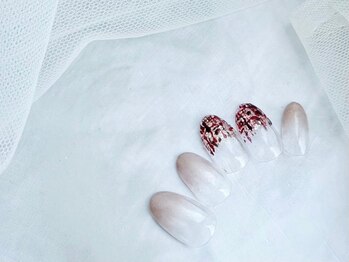 シベル(Ci belle)/ツイードネイル/冬ネイル