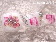 ネイルサロン ふるる 大須店/フットプチプラネイル#761