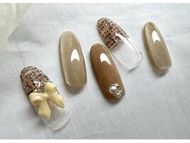 #244 &nbsp;【ツイード×リボン】