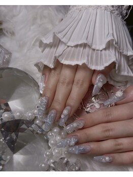 ミネア(Minea)の写真/きゅん♪とする可愛いネイルを＊《長さだし◇持ち込み・つけ放題OK》強度ある長さだしで持続性も抜群◎