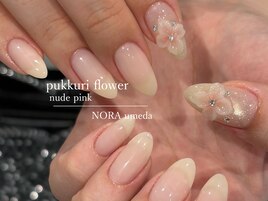 【mai】トレンド立体お花ネイル
