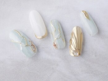 サンミーゴネイル 神戸店(Sunmego Nail)/ニュアンスミラーネイル☆