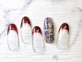 ツイードネイル