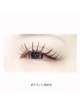 アイラッシュ ネイル バイ キララ(eyelash nail by KIRARA)/フラットラッシュ