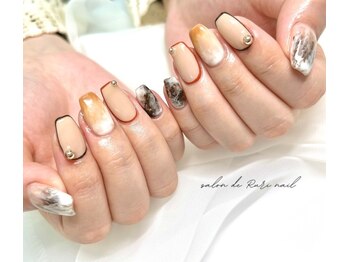 サロンドルリネイル(salon de Ruri nail)/■¥10,000