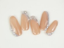 パナネイル(pana nail)/ストーン沢山ゴージャスネイル