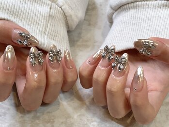 リッシュ(RICHE)/シルバーリボンネイル