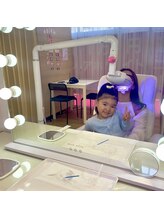 エクシアホワイトニング 調布店/お子様連れもお気軽に通えます♪