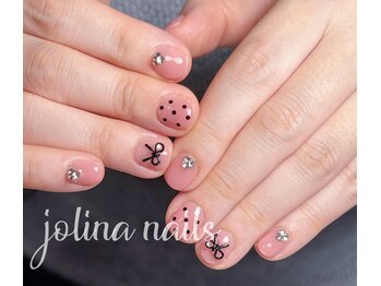 ジョリーナ ネイルズ 鶴見(Jolina Nails)/リボンネイル