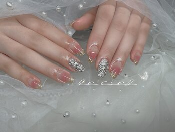 チークミラーデザインネイル♪