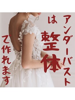 ベルフィオーレ/アンダーバストは整体で作ろう!