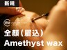 【新規】(全顔+眉)Amethyst wax-マイラミネーション（90分）¥16,500→¥9,900