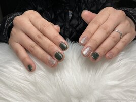 ワンカラー・うるつや長持ネイル