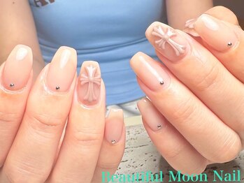 ビューティフルムーン ネイル 本厚木(Beautiful Moon Nail)/クロムネイル