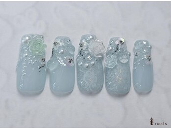 キラキラブルーマグ¥11500