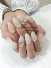 プライベート ネイルサロン マーマ(murmur)/ホワイトシェルネイル