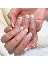 バーチャルフレンチネイル