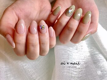 アイネイル 小倉(ai nail)/２本Art カラー追加￥５５０