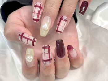 シピ ネイル(Chipi Nail)/チェックネイル