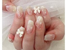 ジェー エス シー ネイル(J.S.C.nail)/リボンネイル/グラデーション