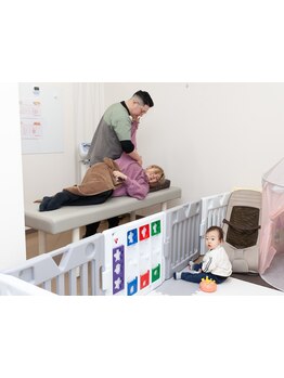 お子様同伴OKのサロン