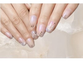 ワンホンで人気蝶々ネイル☆
